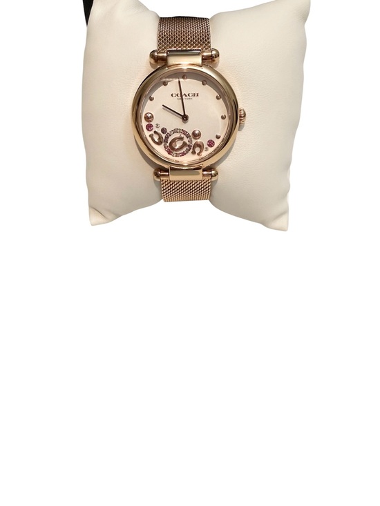 Authentic Coach Cary Rose Gold Mesh Band Watch main image 8